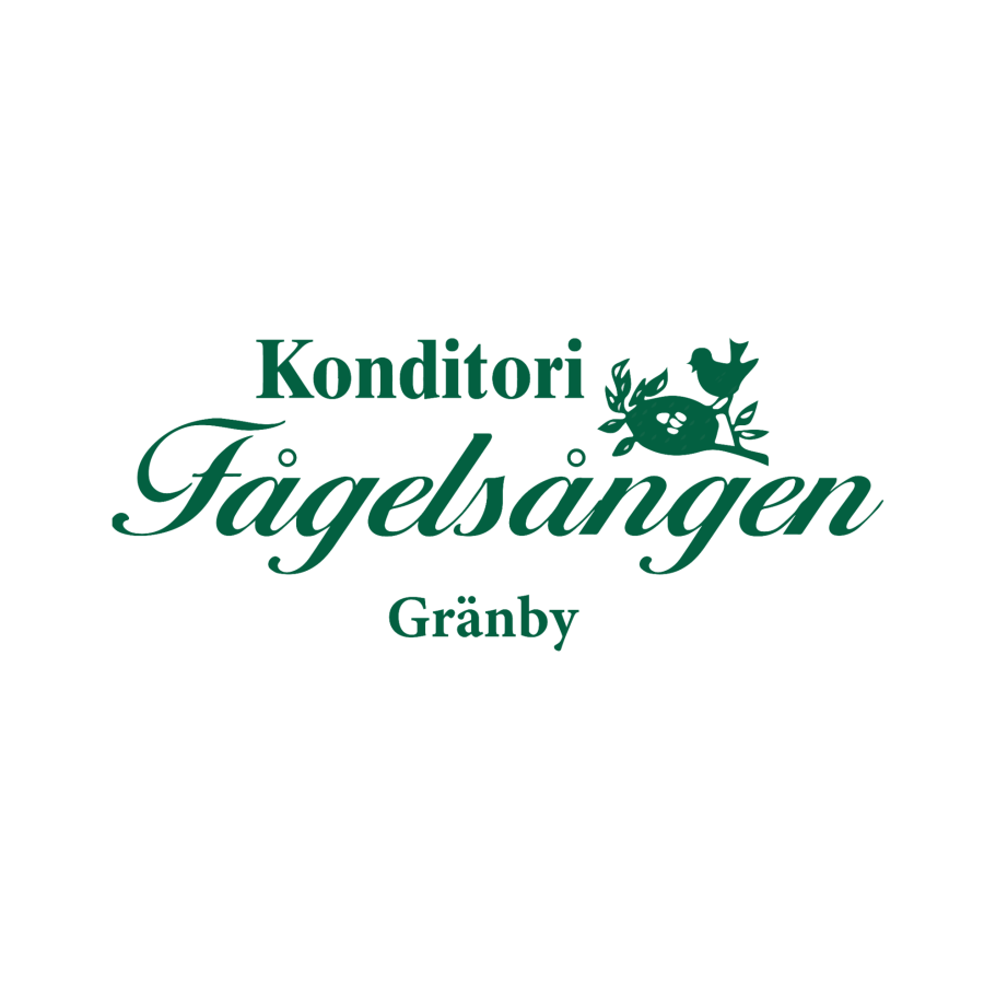 Konditori Fågelsången Gränbystaden logotyp